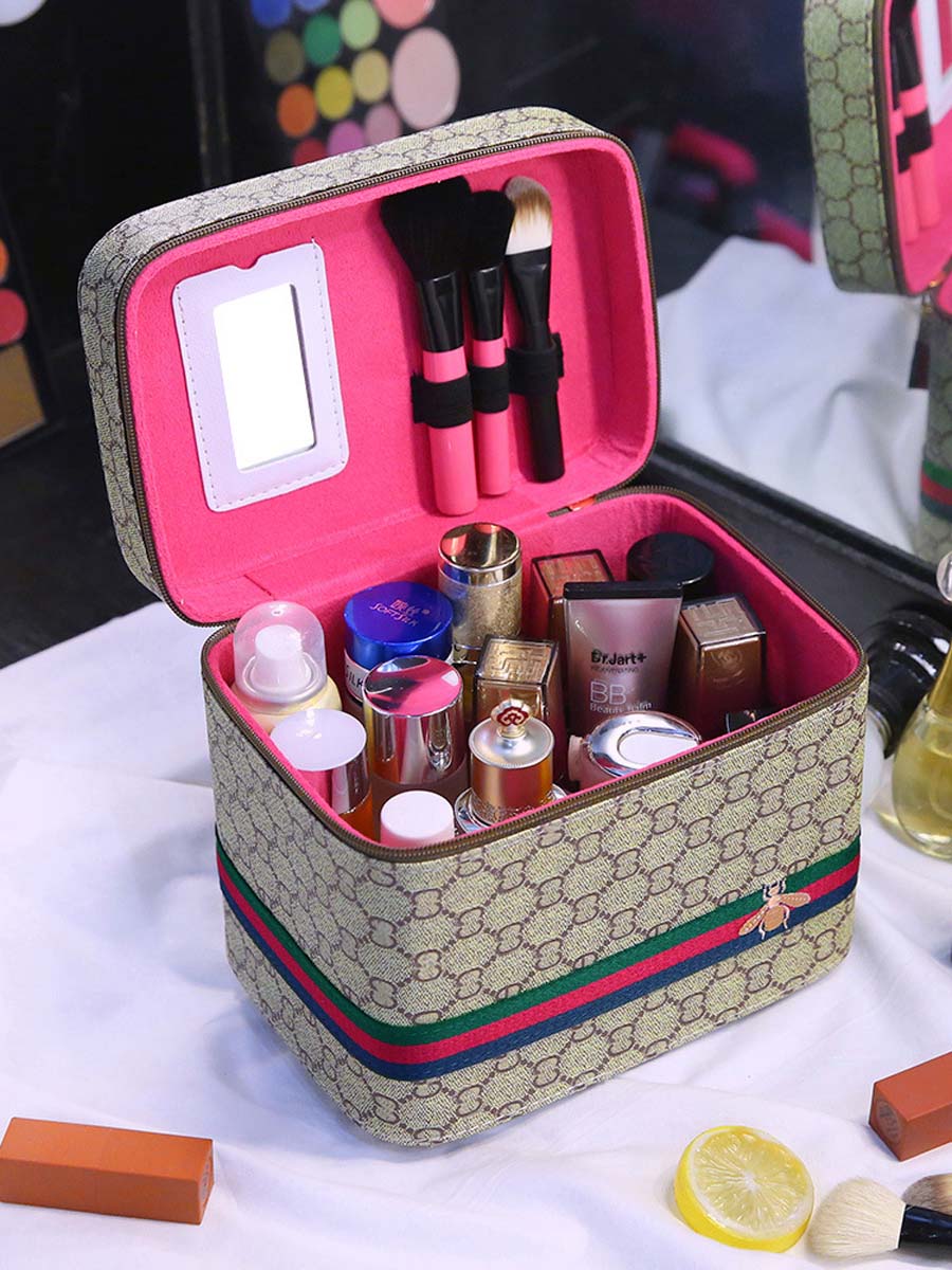 Luxury Bags Gucci - Tek katmanlı gelişmiş PU deri kozmetik