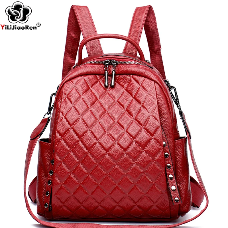 Hakiki Deri Sırt Çantası Kadın - Luxury Bags With Zipper incelemesi ve fiyatı