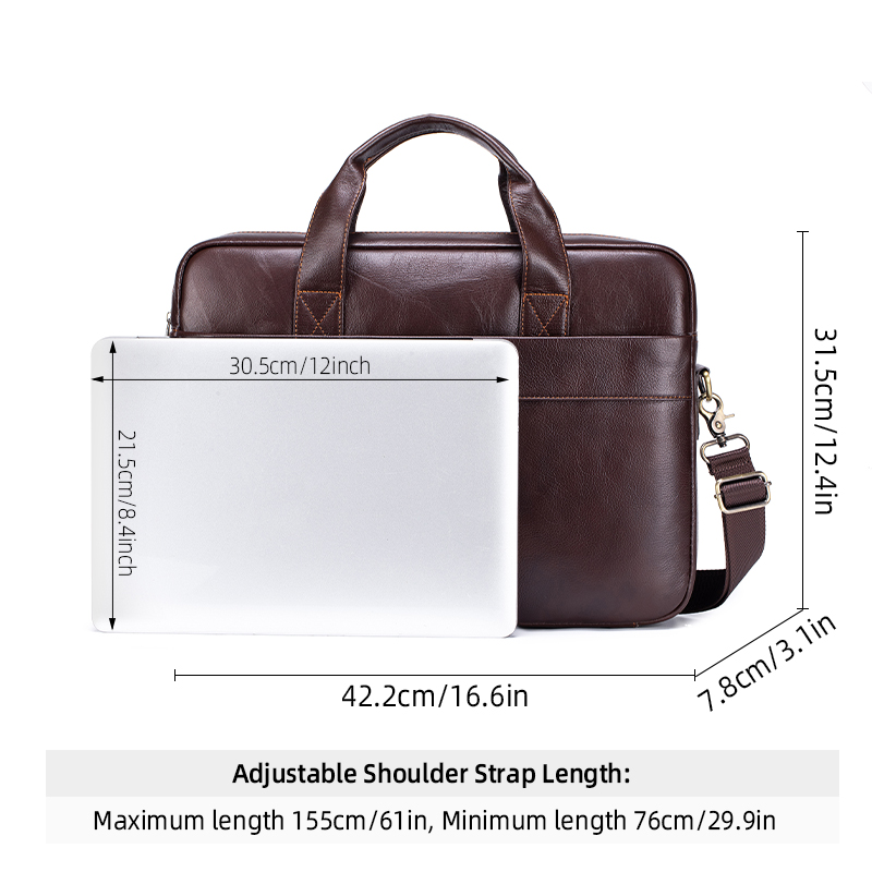 Hakiki Deri Erkek Evrak Çantas - Luxury Bags That Fit Laptop incelemesi ve fiyatı