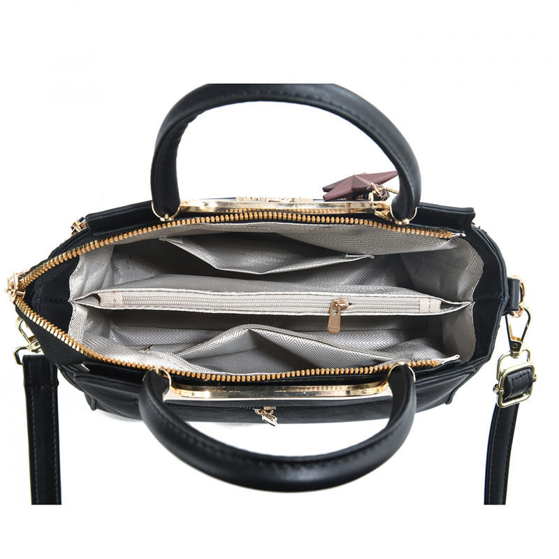 Şık kadın çantası, düz renk, l - Luxury Bags incelemesi ve fiyatı