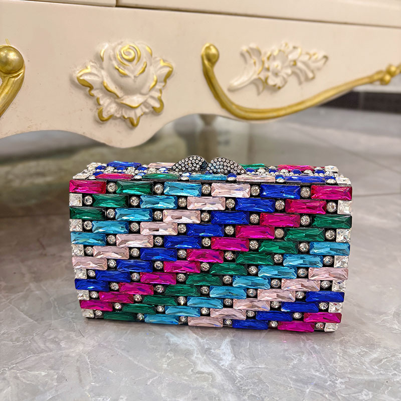 Kadın Mavi Rhinestone Gece Çan - Luxury Bags Blue incelemesi ve fiyatı