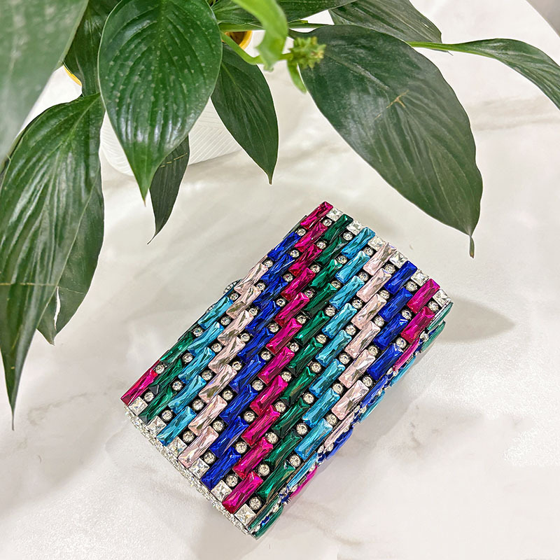 Kadın Mavi Rhinestone Gece Çan - Luxury Bags Blue incelemesi ve fiyatı