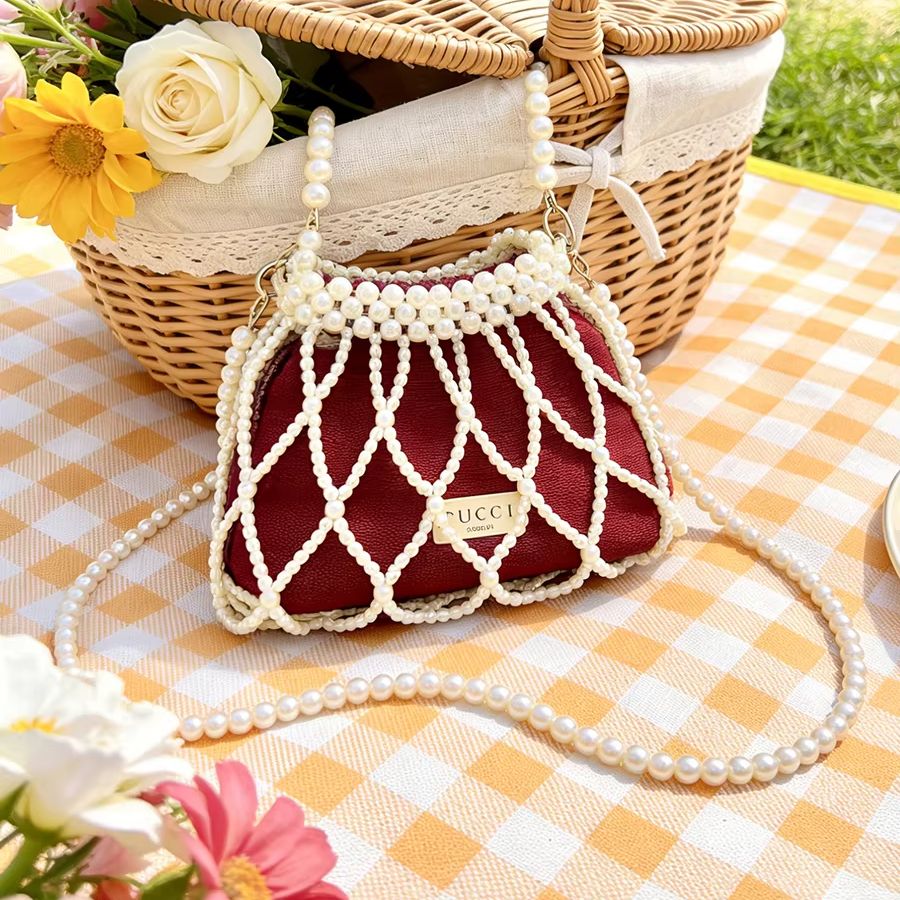 Gucci Gucci'nin çantası Kırmız - Luxury Bags Gucci incelemesi ve fiyatı