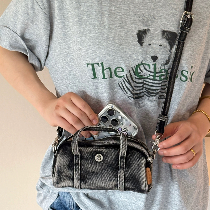 Kore Tarzı Günlük Mini Kot Kut - Luxury Bags With Zipper incelemesi ve fiyatı
