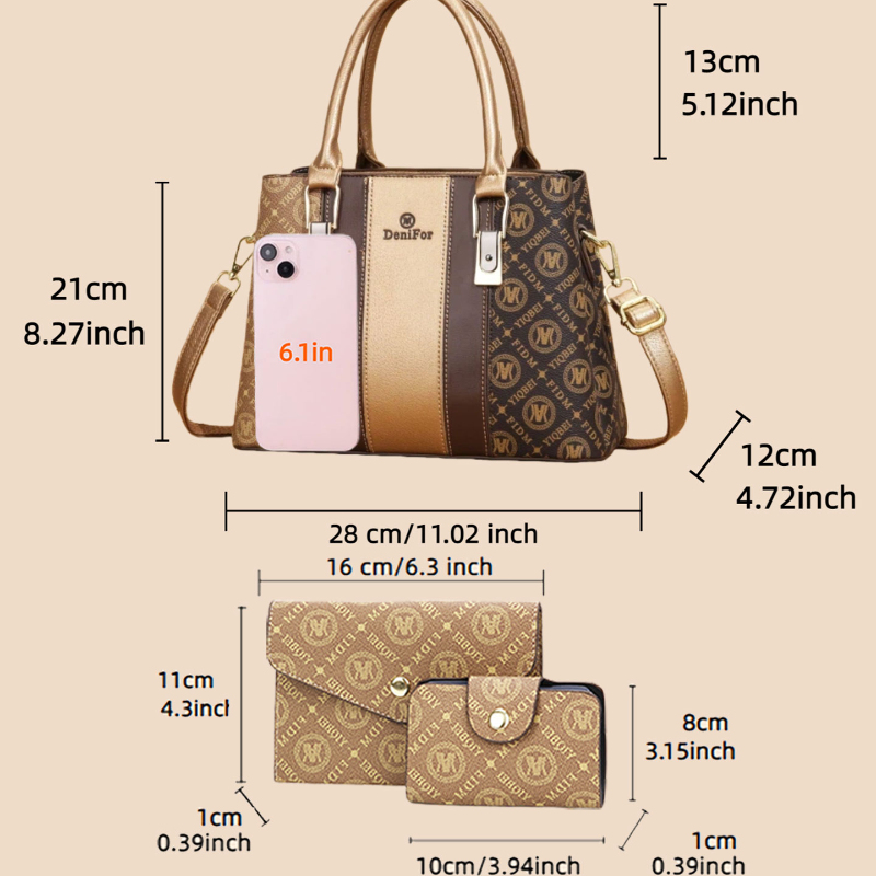 3 parçalı, eklemeli tasarımlı  - Luxury Bags incelemesi ve fiyatı