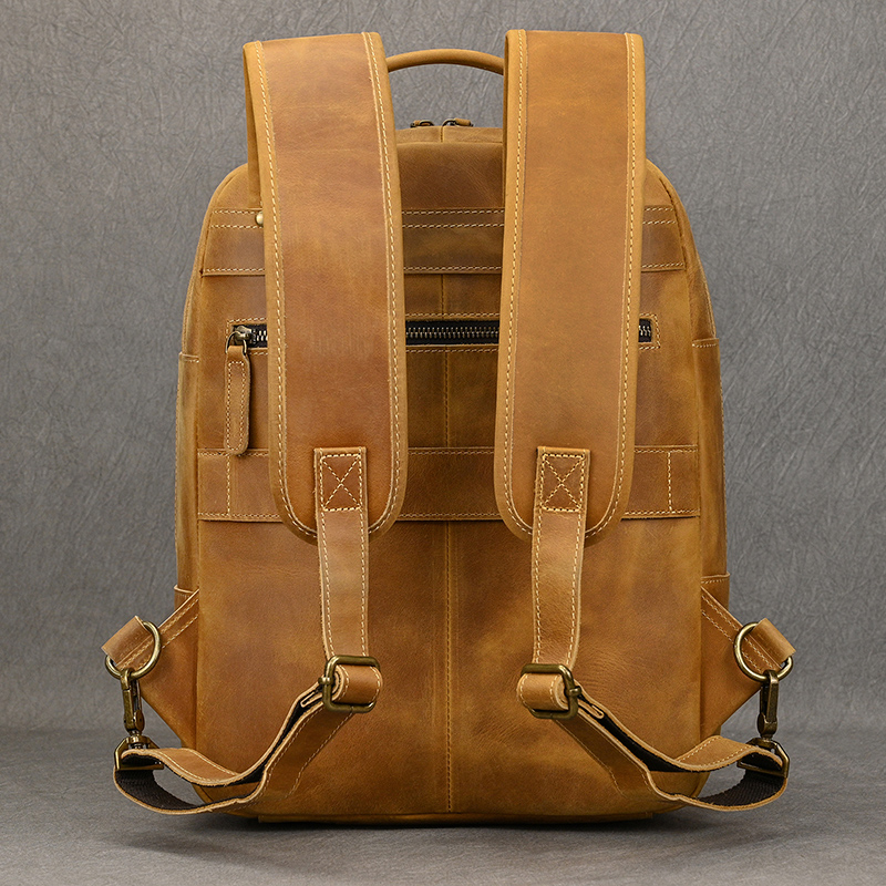 Moda Deri Sırt Çantası Erkekle - Luxury Bags That Fit Laptop incelemesi ve fiyatı
