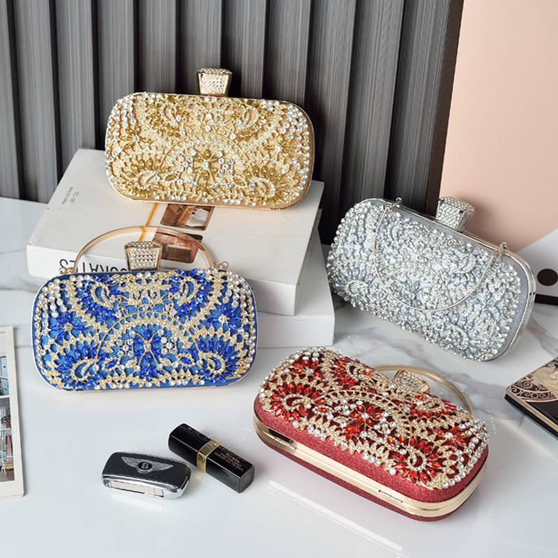 Kadın Debriyaj Parti Lüks Mavi - Luxury Bags Blue incelemesi ve fiyatı
