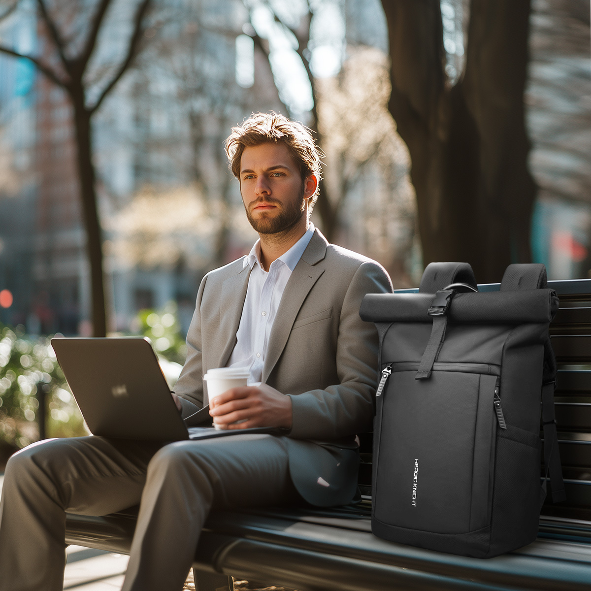 Heroic Knight Lüks Rolltop Sır - Luxury Bags That Fit Laptop incelemesi ve fiyatı