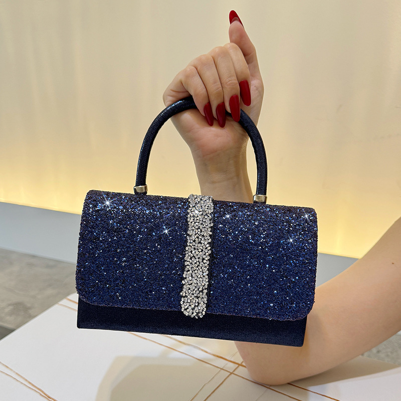 Lüks Parlak Gece Çantası, Yapa - Luxury Bags Blue incelemesi ve fiyatı