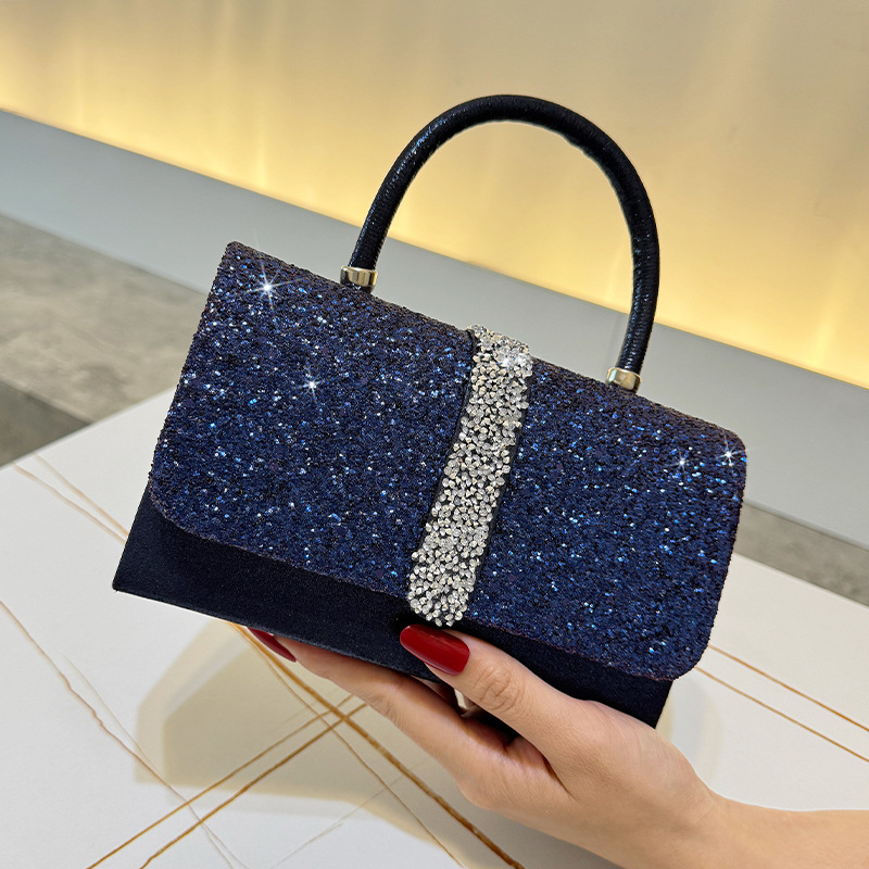 Lüks Parlak Gece Çantası, Yapa - Luxury Bags Blue incelemesi ve fiyatı
